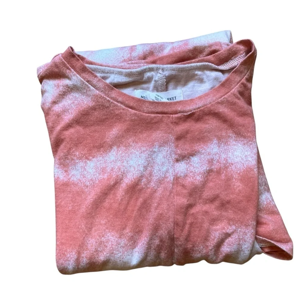 4/$25 Melrose and Market Pink Short Sleeve Sun Dress Girls Size Large 10/12